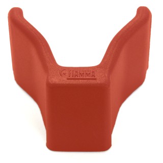 1 - Terminal vermelho para porta-bicicletas Fiamma Carry Bike